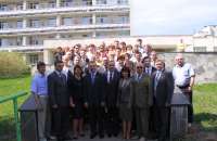 Участники межрегионального круглого стола "Развитие муниципального внешнего финансового контроля" (2010 год)<br>